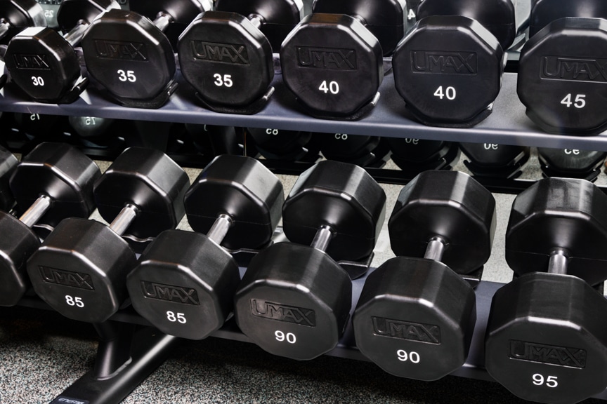 fitness center with weights - alexandria va luxury apartments south alex